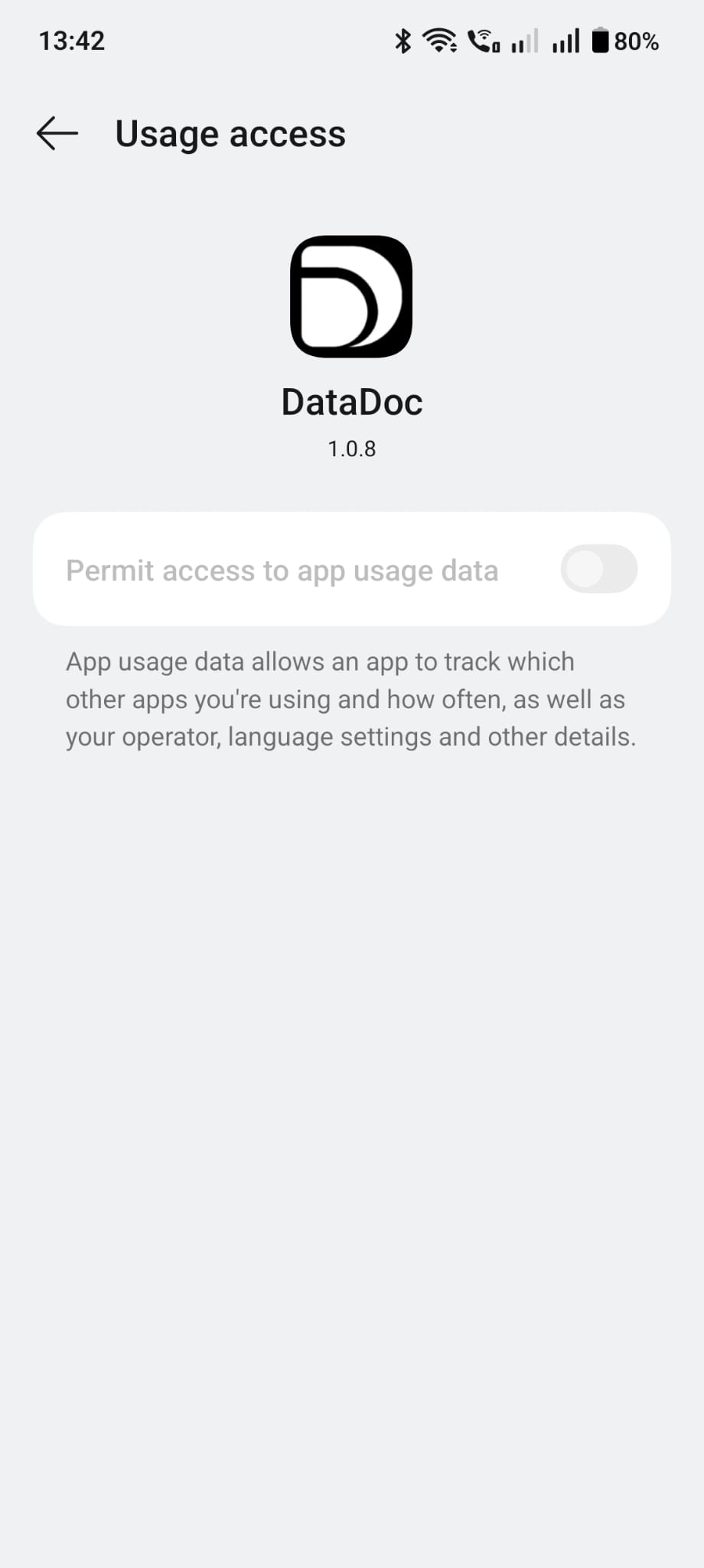 10. Tapping the toggle does nothing yet